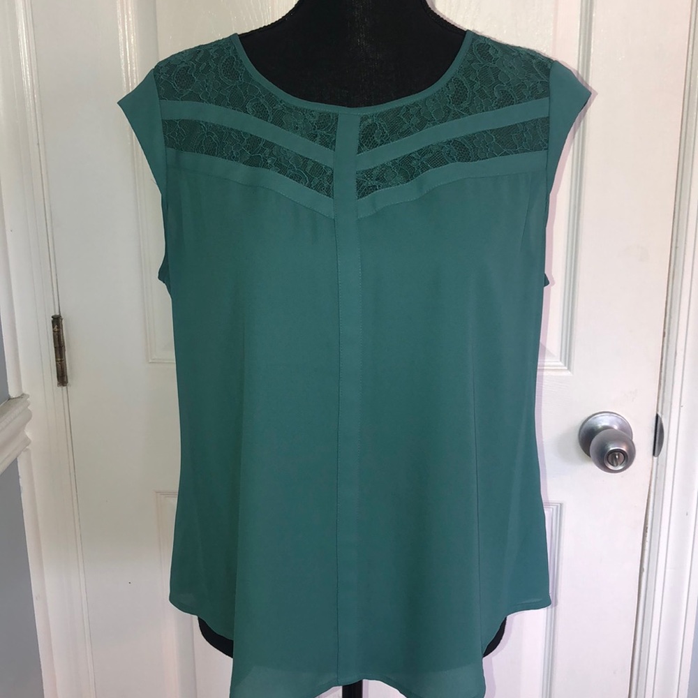 Lightweight, Green/Teal blouse